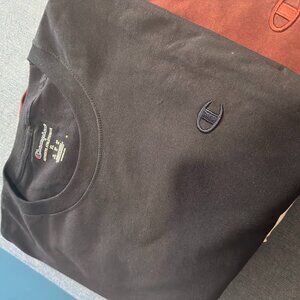 champion tshirt black
